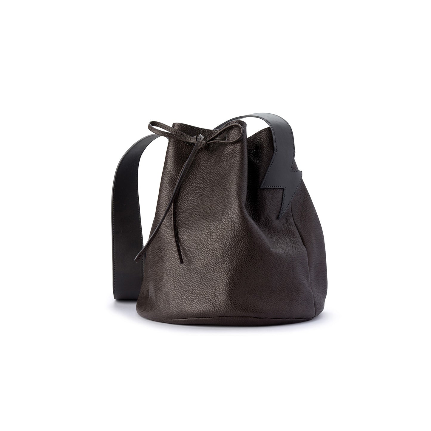 Bucket Bag Gunmetal Grey