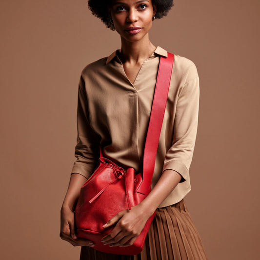 Bucket Bag Rosso Red