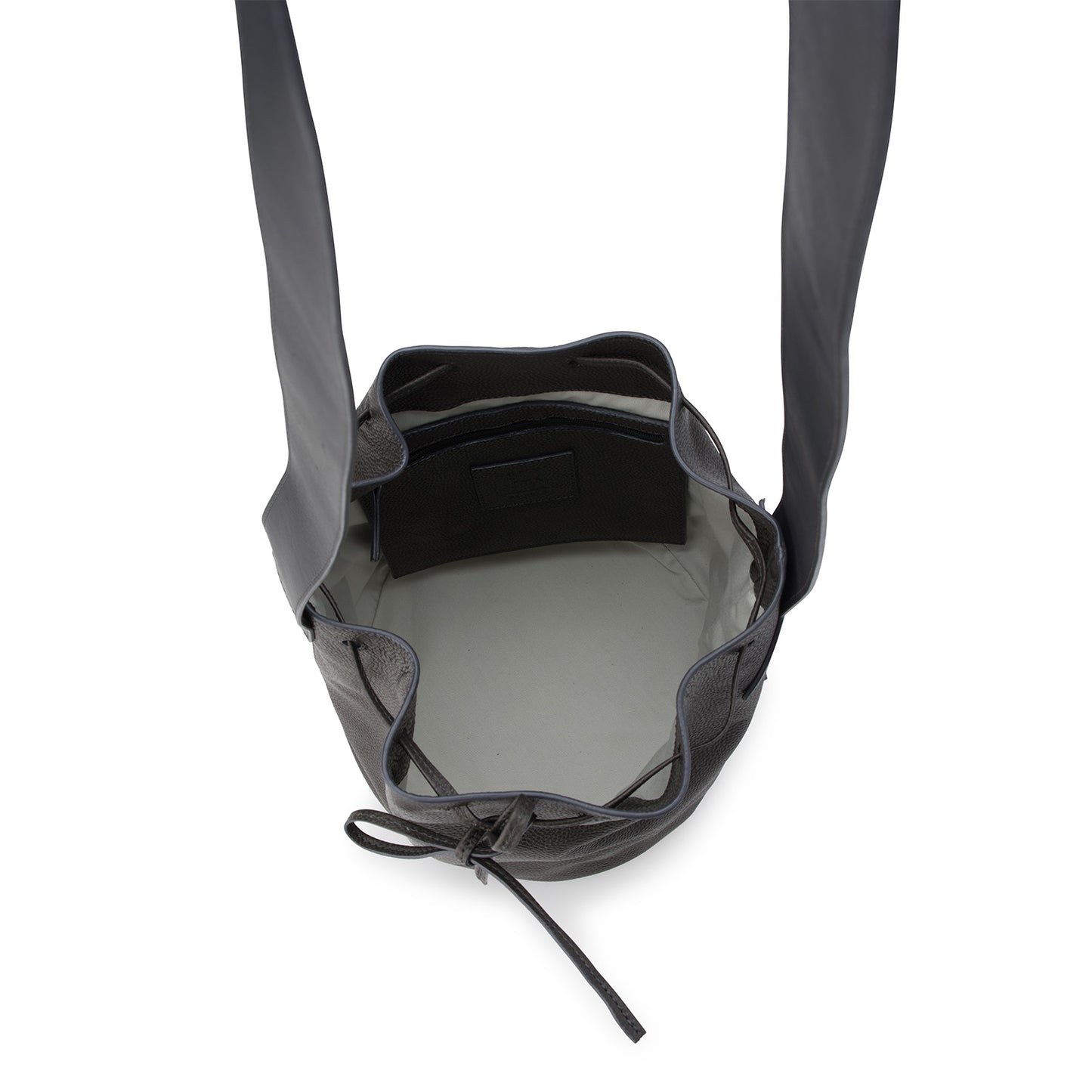 Bucket Bag Gunmetal Grey