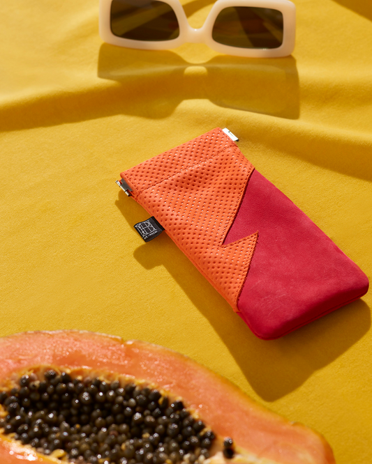 Glasses Case - Rosso/Tangerine